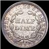 Image 2 : 1851 Seated Liberty Half Dime UNCIRCULATED