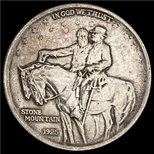 1925 Stone Mountain Half Dollar NEARLY UNCIRCULATED