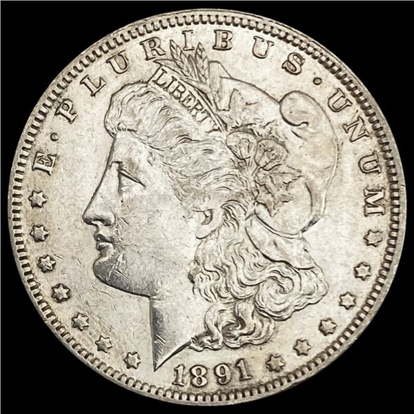 1891-O Morgan Silver Dollar CLOSELY UNCIRCULATED