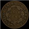 Image 2 : 1832 Classic Head Half Cent LIGHTLY CIRCULATED