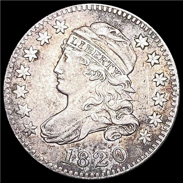 1820 Capped Bust Dime NEARLY UNCIRCULATED