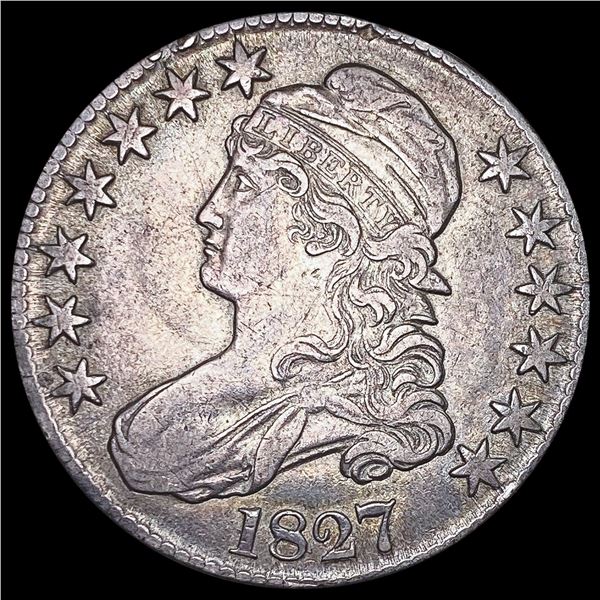 1827 Capped Bust Half Dollar CLOSELY UNCIRCULATED