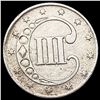Image 2 : 1853 Silver Three-Cent Piece CLOSELY UNCIRCULATED