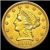 Image 1 : 1906 Liberty Head Gold Quarter Eagle UNCIRCULATED