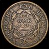 Image 2 : 1837 Hard Times Token Not One Cent NICELY CIRCULATED