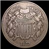 Image 1 : 1872 Two-Cent Piece NEARLY UNCIRCULATED
