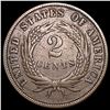 Image 2 : 1872 Two-Cent Piece NEARLY UNCIRCULATED