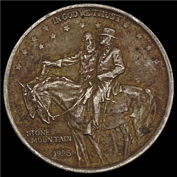1925 Stone Mountain Half Dollar NEARLY UNCIRCULATED
