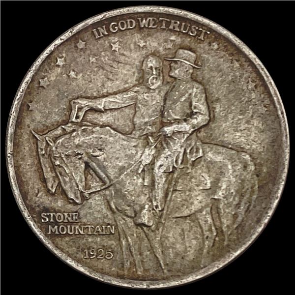 1925 Stone Mountain Half Dollar NEARLY UNCIRCULATED