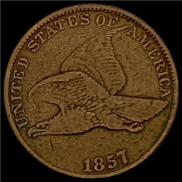 1857 Flying Eagle Cent LIGHTLY CIRCULATED
