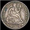 Image 1 : 1873 Seated Liberty Dime LIGHTLY CIRCULATED