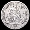 Image 1 : 1861-S Seated Liberty Dime LIGHTLY CIRCULATED
