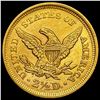 Image 2 : 1852 Liberty Head Gold Quarter Eagle CLOSELY UNCIRCUL