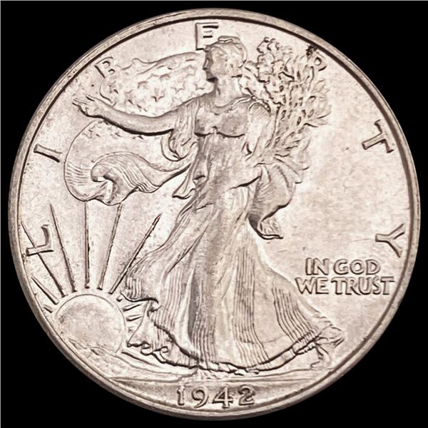1942-S Walking Liberty Half Dollar UNCIRCULATED