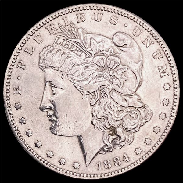 1884-S Morgan Silver Dollar CLOSELY UNCIRCULATED