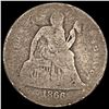 Image 1 : 1866 Seated Liberty Dime NICELY CIRCULATED
