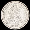 Image 1 : 1891 Seated Liberty Dime UNCIRCULATED