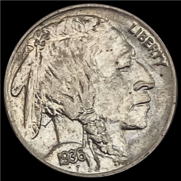 1936 Buffalo Nickel GEM BU