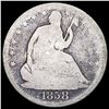 Image 1 : 1858 Seated Liberty Half Dollar NICELY CIRCULATED