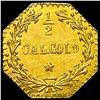Image 2 : 1880 California Gold 1/2 Dollar Token UNCIRCULATED