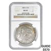 1885-O Morgan Silver Dollar NGC MS65
