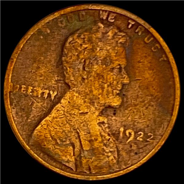 1922-D Weak D Lincoln Wheat Penny NICE CIRC