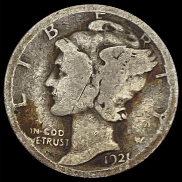 1921 Mercury Dime NICELY CIRCULATED