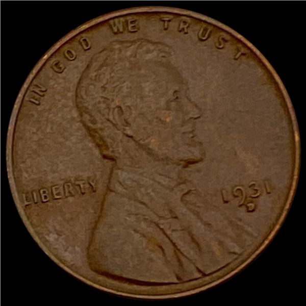 1931-D Lincoln Wheat Cent UNCIRCULATED