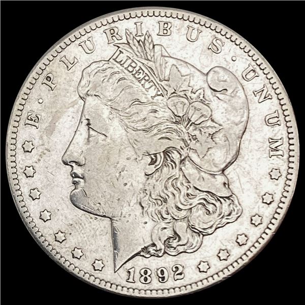 1892-CC Morgan Dollar LIGHTLY CIRCULATED