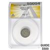 Image 1 : 1905-O Micro O Barber Dime ANACS AG3
