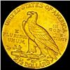 Image 2 : 1909 Indian Head Quarter Eagle CLOSELY UNCIRCULATED