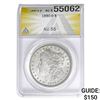 1880-O Morgan Silver Dollar ANACS AU55