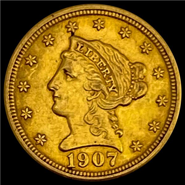 1907 Liberty Head Quarter Eagle UNCIRCULATED