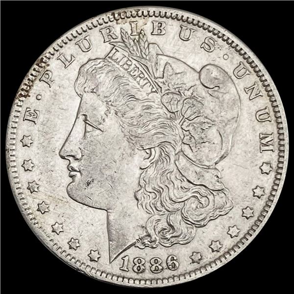 1886 Morgan Silver Dollar CLOSELY UNCIRCULATED