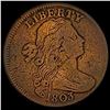 Image 1 : 1803 Draped Bust Large Cent NICELY CIRCULATED