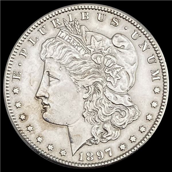 1897-S Morgan Silver Dollar UNCIRCULATED