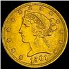 Image 1 : 1901 Liberty Head Half Eagle UNCIRCULATED