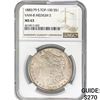 Image 1 : 1880/79-S Morgan Dollar NGC MS63 VAM8