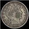 Image 1 : 1904-O Barber Half Dollar NICELY CIRCULATED