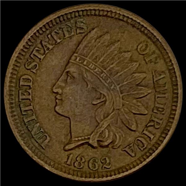 1862 Indian Head Cent CLOSELY UNCIRCULATED