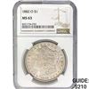 Image 1 : 1882-O Morgan Silver Dollar NGC MS63
