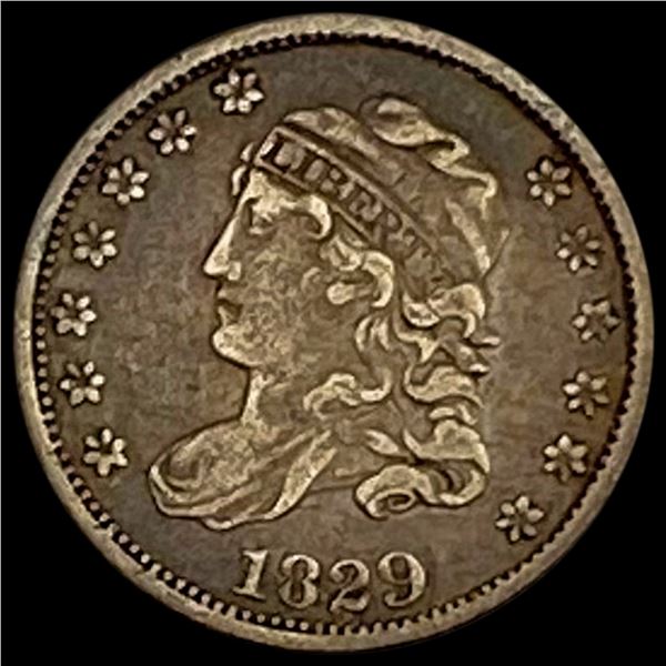 1829 Capped Bust Half Dime LIGHTLY CIRCULATED