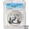 2015 10 Yuan China Panda ICG MS70