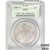1884-O Morgan Silver Dollar PCGS MS65