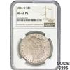 Image 1 : 1884-O Morgan Dollar NGC MS62 PL