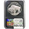 Image 2 : 2001-P Buffalo Silver Dollar NGC PF69 UC