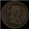 Image 1 : 1804 Draped Bust Half Cent NICELY CIRCULATED