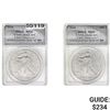 Image 1 : 2016 American Silver Eagle ANACS MS70
