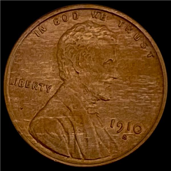 1910-S Lincoln Wheat Cent UNCIRCULATED
