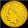 Image 1 : 1910-D Indian Head Eagle $10 CLOSELY UNCIRCULATED